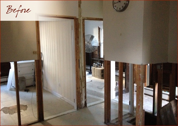 two bedrooms gutted and ready to go