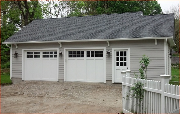 garage before paving