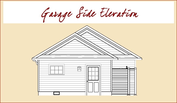 garage side elevation