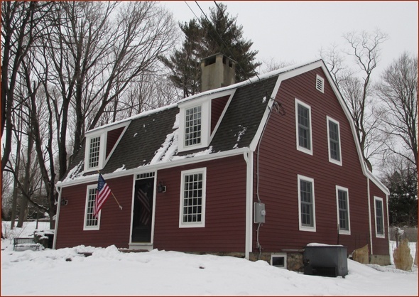 Historical renovations of this 1720s home completed by Clark Construction of Ridgefield, Inc.
