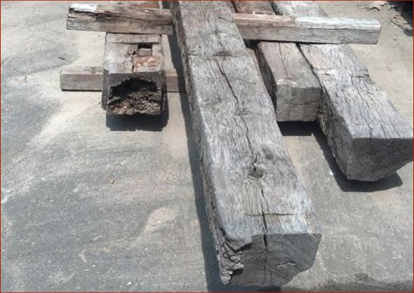 Antique beams sourced from a barn in upstate NY.