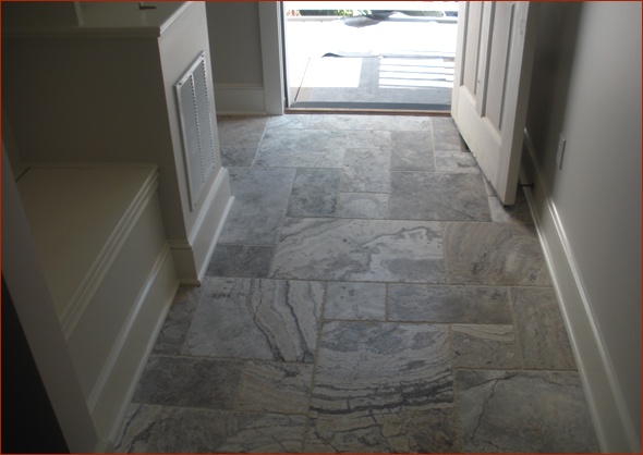Mudroom floor