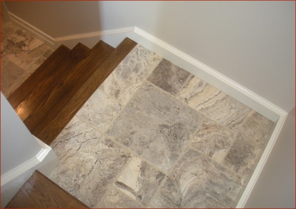 Stone landing