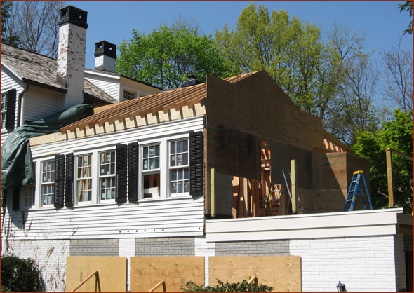 It's starting to look like a house again!