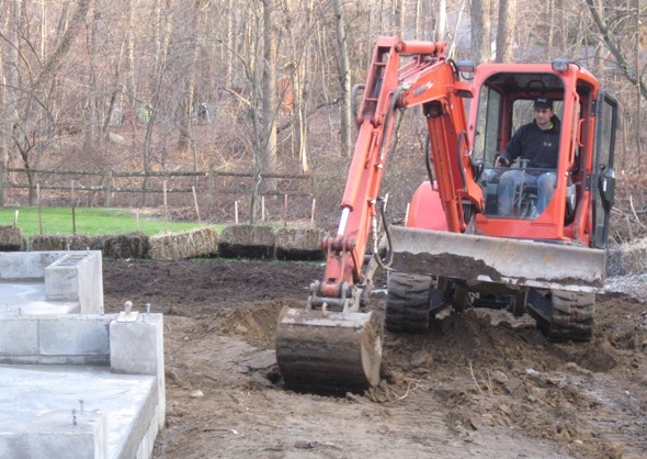 backfilling is being done for the addition 
