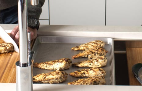 The Galley Workstation Half Sheet Pan Accessory
