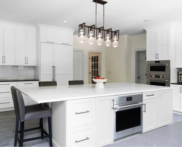 oven in kitchen island