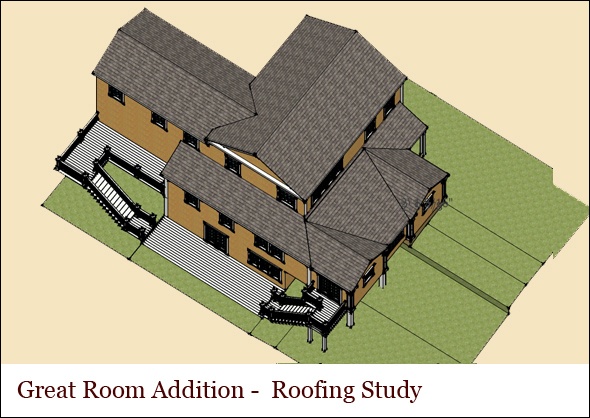 Roofing Study of Proposed Addition